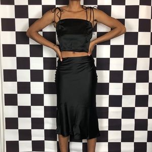 Black Crop Top